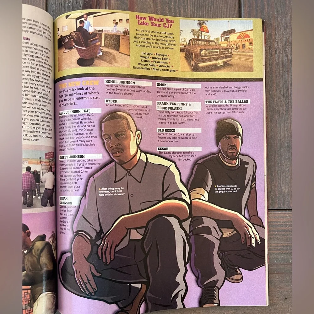 RARE PSM Playstation Magazine # 87 Aug 2004 GTA San Andreas Volume 8 Blue Cover